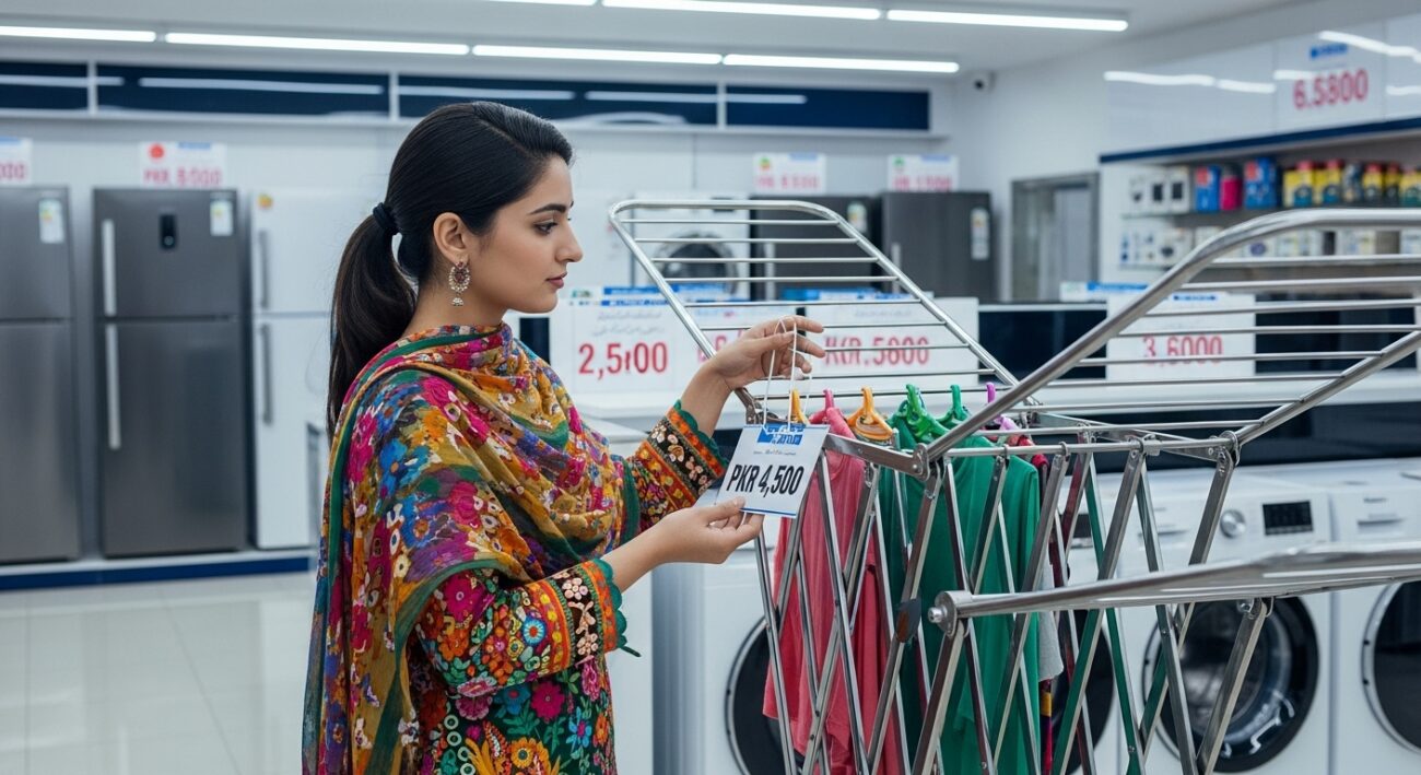 cloth drying stand price in Pakistan