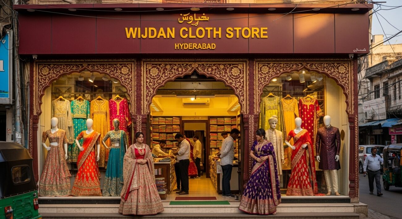 wijdan cloth store hyderabad