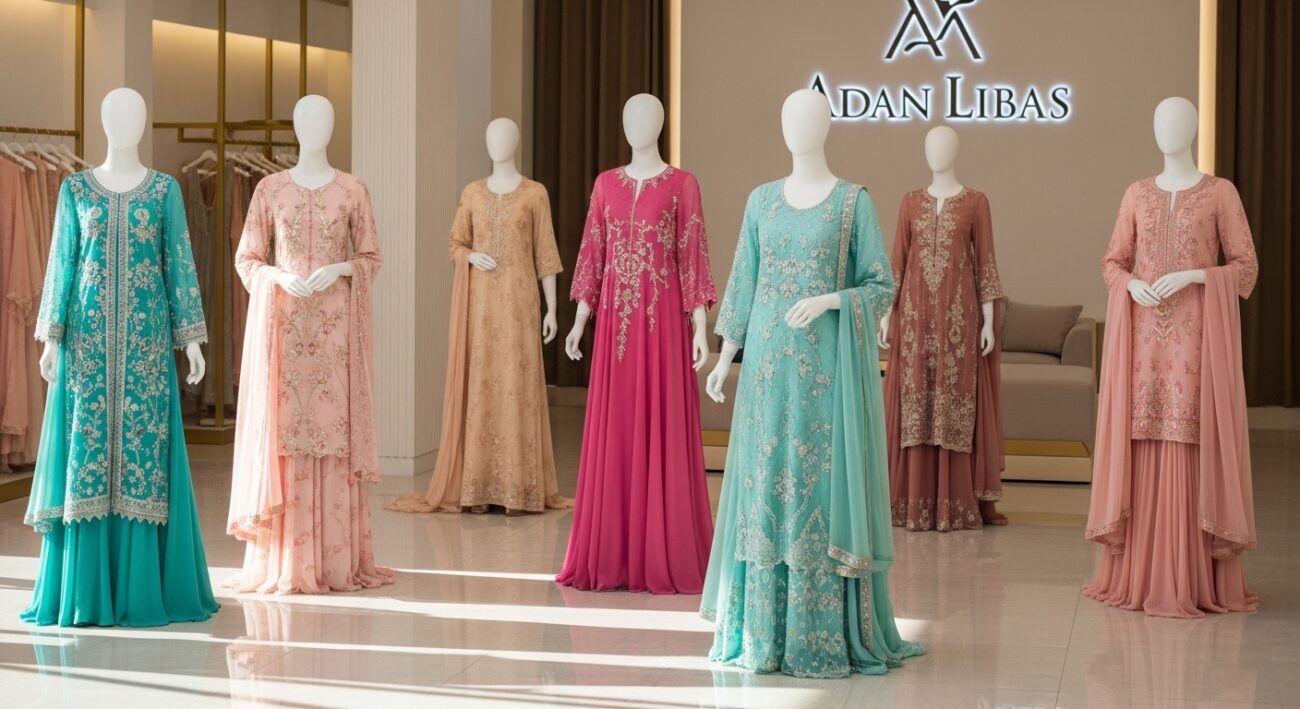 adan libas chiffon collection