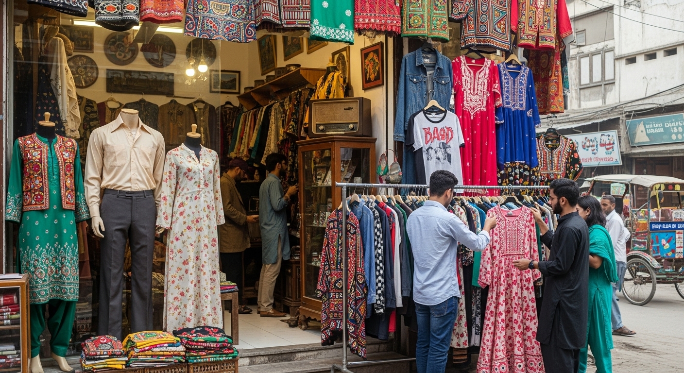 vintage clothing pakistan