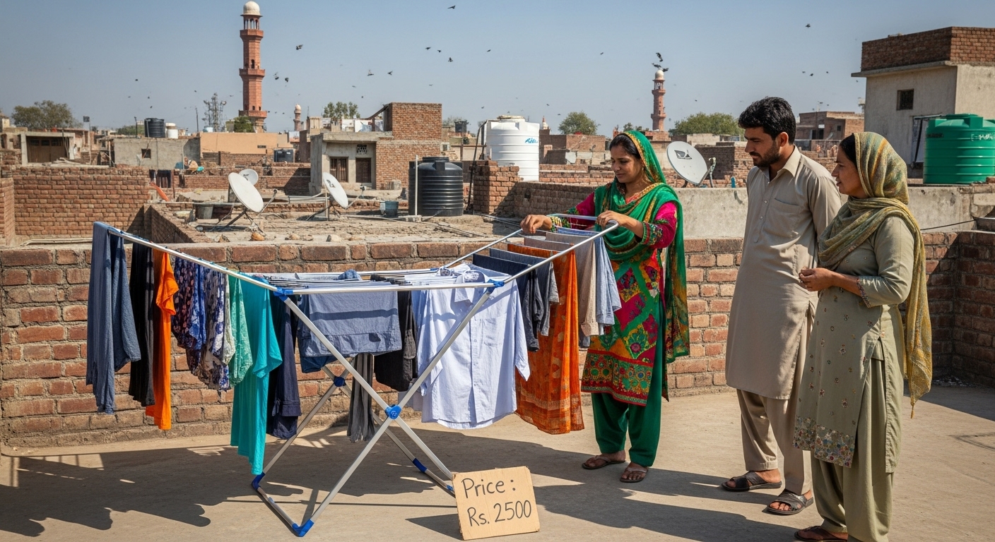 cloth drying stand price in Pakistan